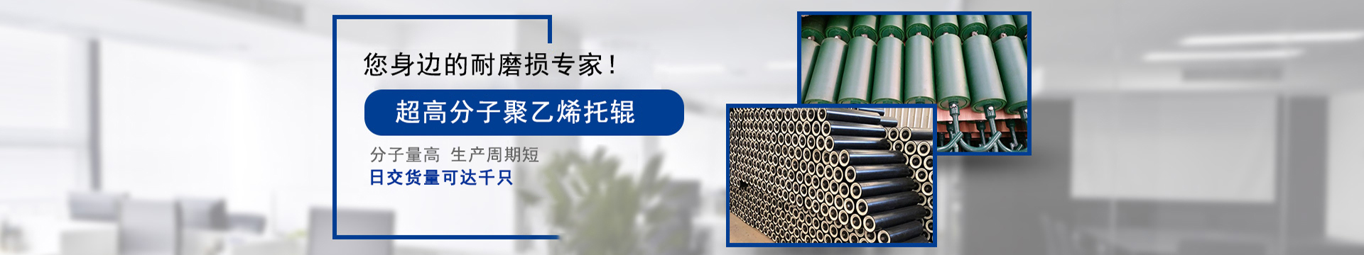 高分子聚乙烯托輥廠家